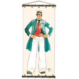 Toile tendue coton Corto Maltese - Debout