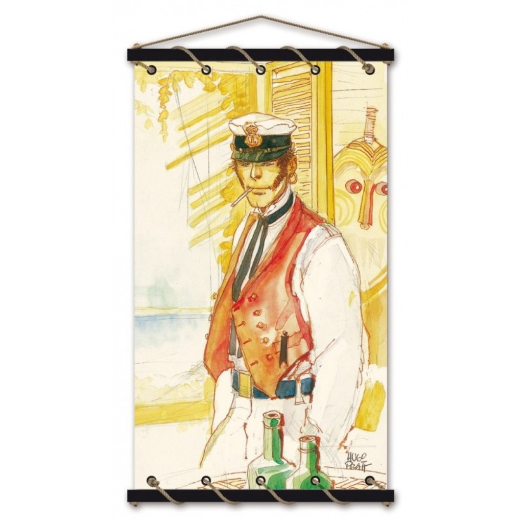 Toile tendue coton Corto Maltese - Escondida - principal