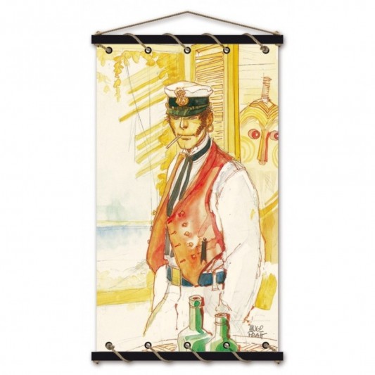 Toile tendue coton Corto Maltese - Escondida - principal