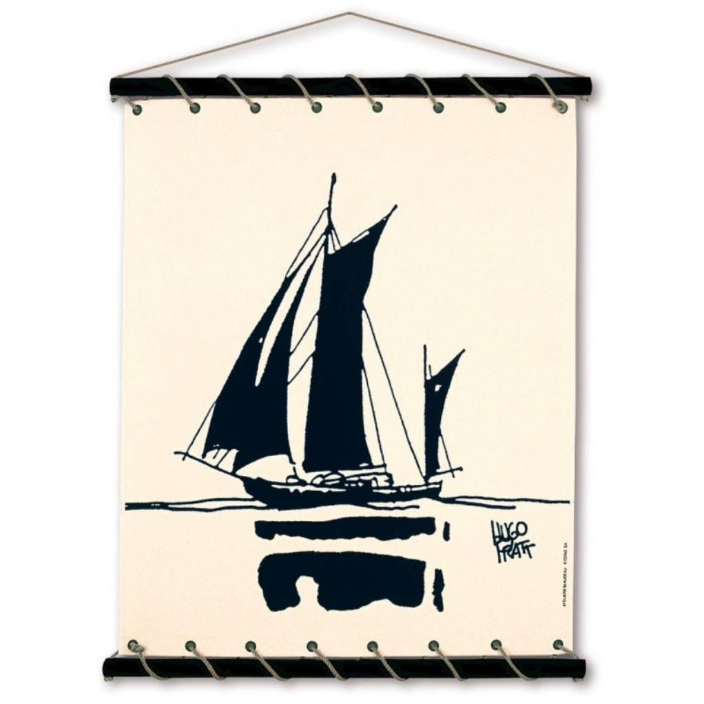 Toile tendue coton Corto Maltese - Itapoa - principal