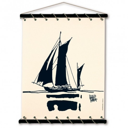 Toile tendue coton Corto Maltese - Itapoa - principal