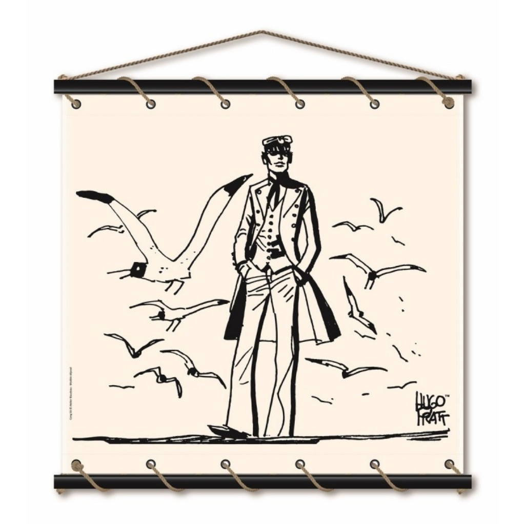 Toile tendue coton Corto Maltese - Mer du nord - principal