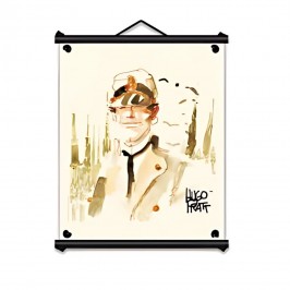 Toile tendue coton Corto Maltese - Milano