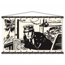 Toile tendue coton Corto Maltese - Port Ducal - Ecru - principal