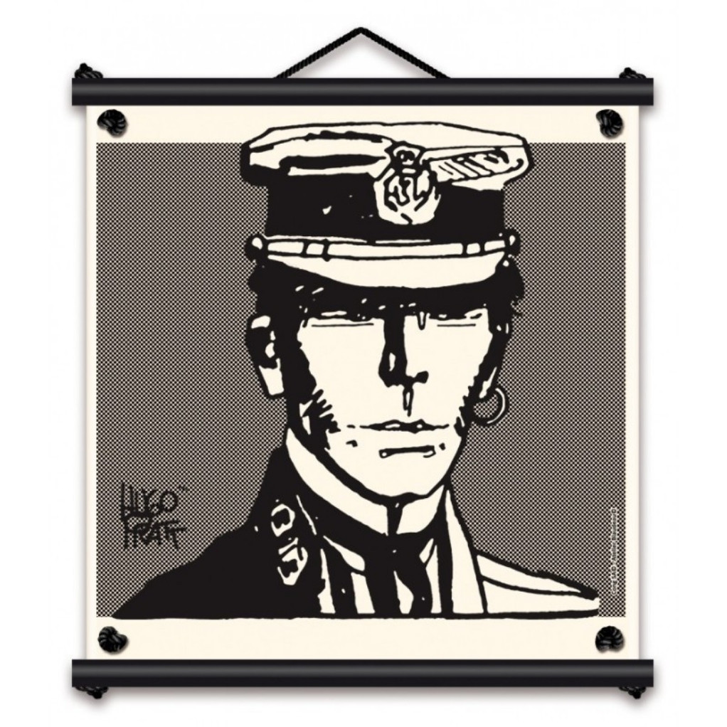 Toile tendue coton Corto Maltese - Portrait - principal