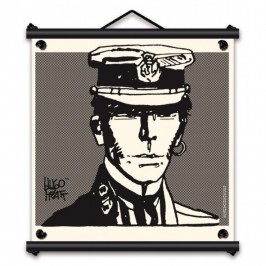 Toile tendue coton Corto Maltese - Portrait