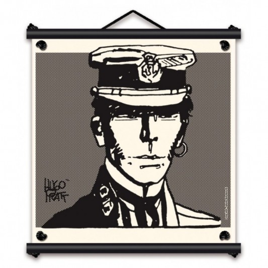 Toile tendue coton Corto Maltese - Portrait - principal