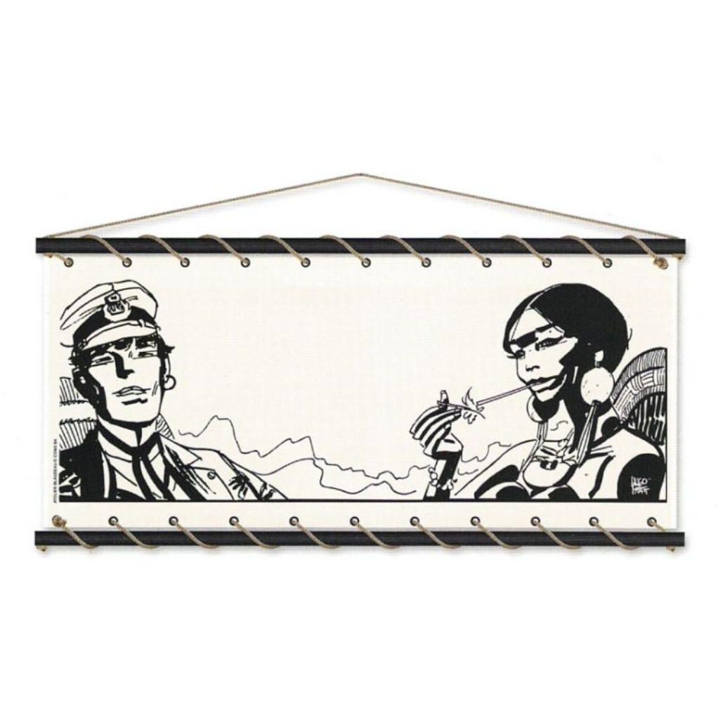 Toile tendue coton Corto Maltese - Tête à tête - principal