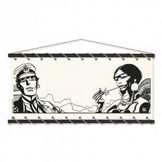 Toile tendue coton Corto Maltese - Tête à tête - principal