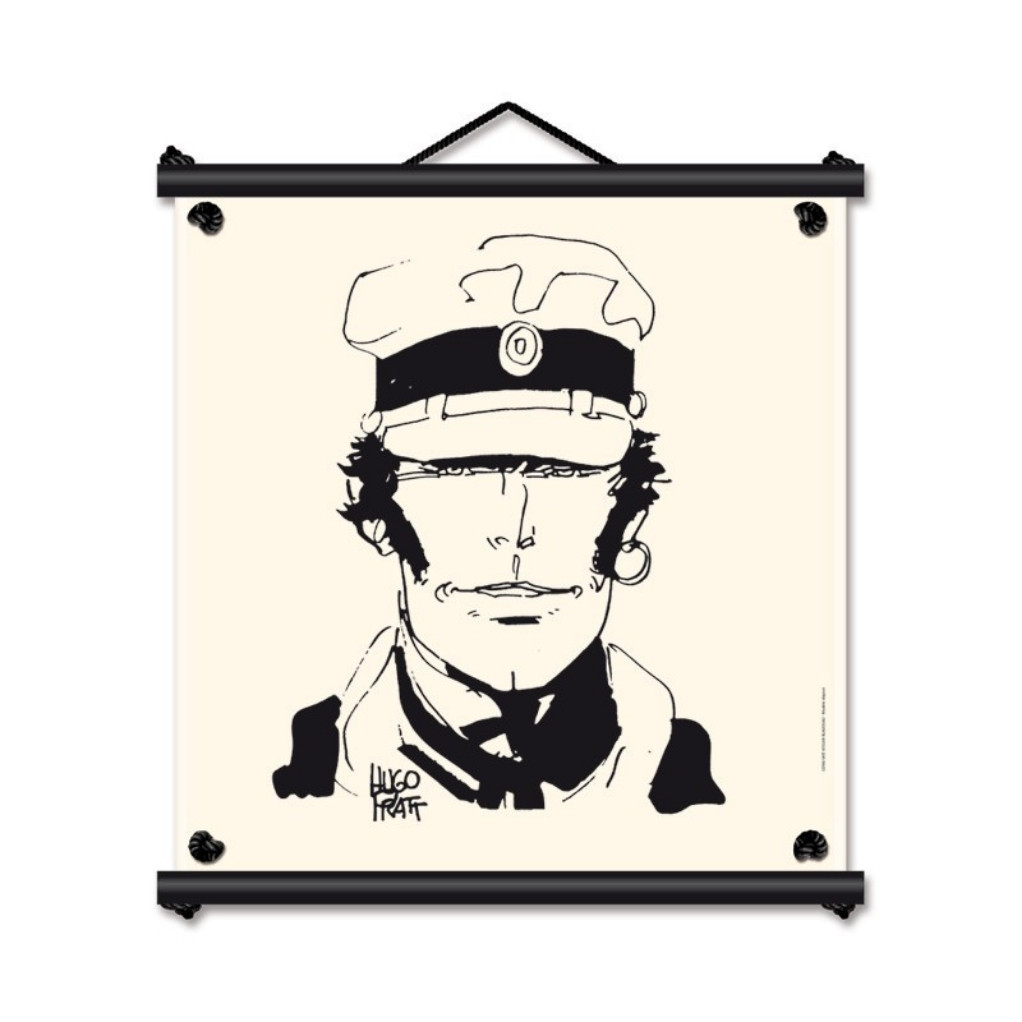Toile tendue coton Corto Maltese - Visage - principal