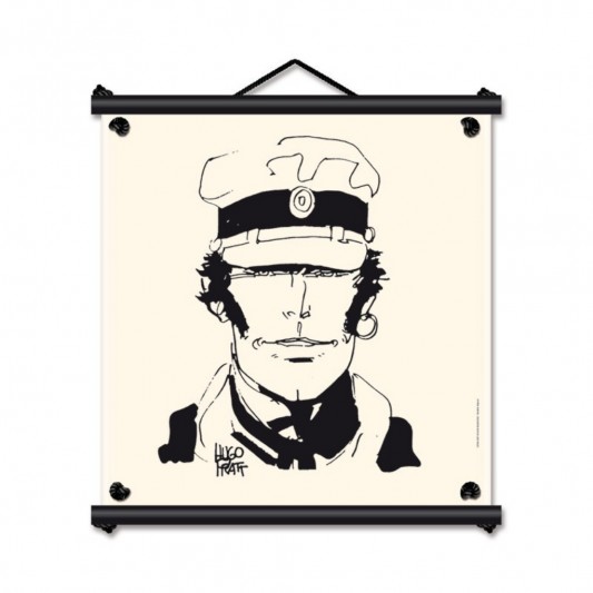 Toile tendue coton Corto Maltese - Visage - principal