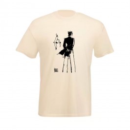T-Shirt Corto Maltese, Rendez-vous écru