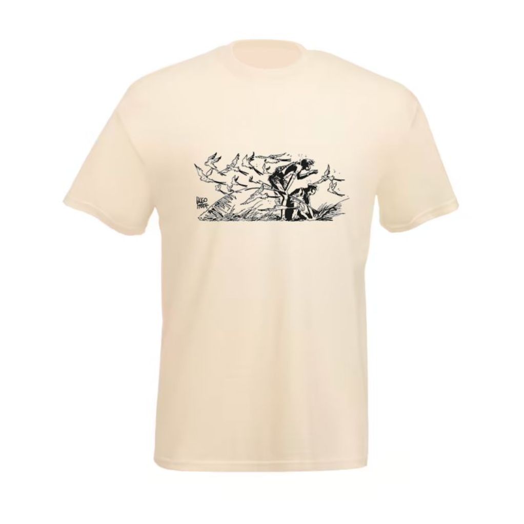 T-Shirt Corto Maltese, Plus Loin écru - principal