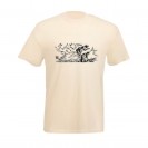 T-Shirt Corto Maltese, Plus Loin écru - principal