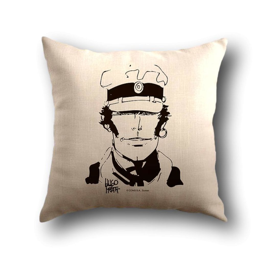 Coussin Corto Maltese - Visage - principal