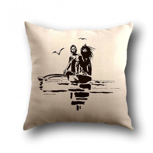 Coussin Corto Maltese - Pirogue - principal