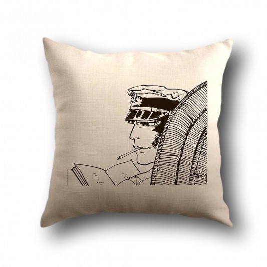 Coussin Corto Maltese - Lecture - principal