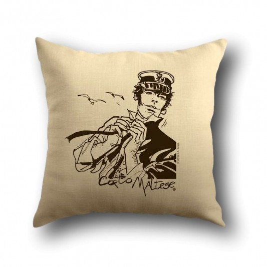 Coussin Corto Maltese - Dans le vent - principal