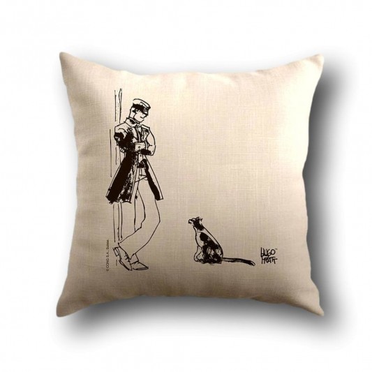 Coussin Corto Maltese - Chat - principal
