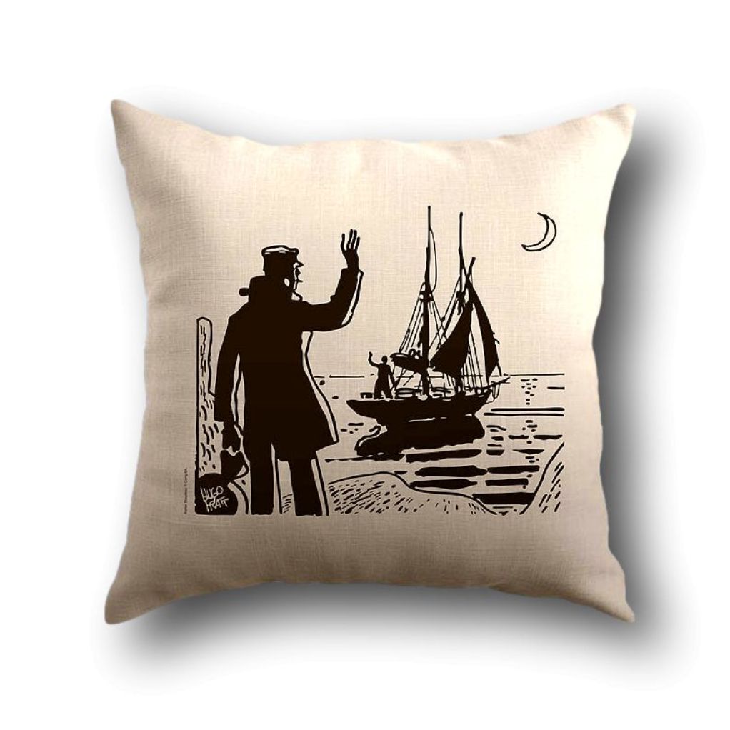 Coussin Corto Maltese - Bon vent - principal