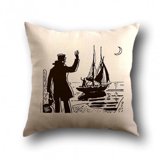 Coussin Corto Maltese - Bon vent - principal