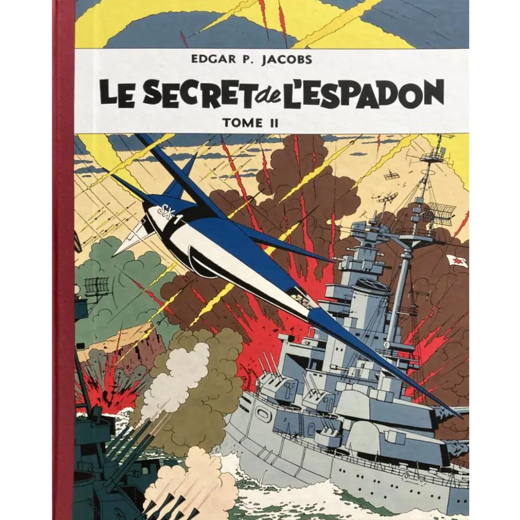 Coffret tirage de luxe - Blake et Mortimer - Le secret de l'Espadon - T2 - principal