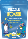 Puzzle 2-en-1 cherche et trouve Léonard - principal