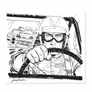 Sérigraphie Michel Vaillant exclusivité 9e Store - principal