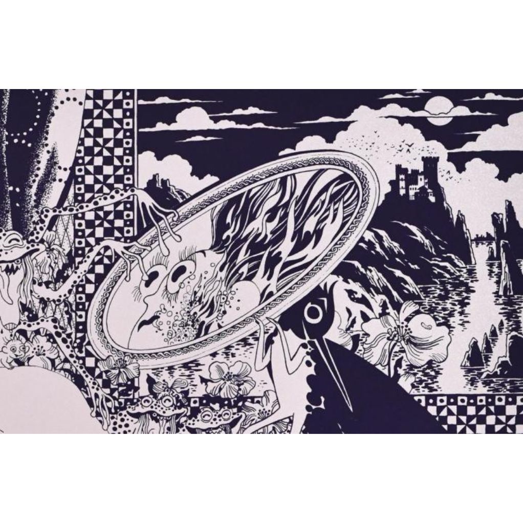 Sérigraphie Beauté - rose - principal