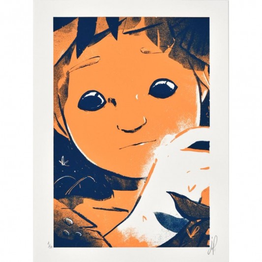 Sérigraphie Flor - principal