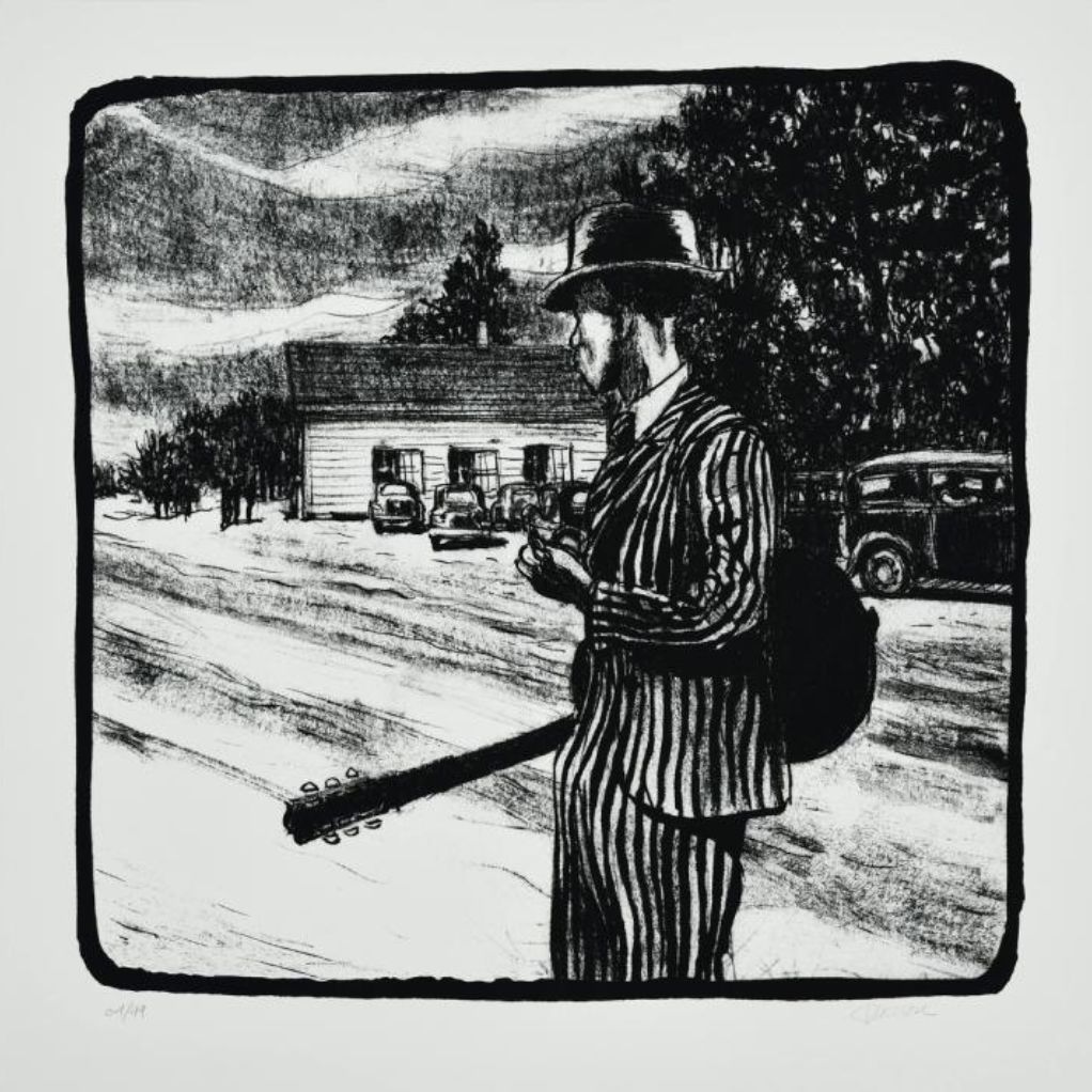 Sérigraphie Robert Johnson 2 - principal