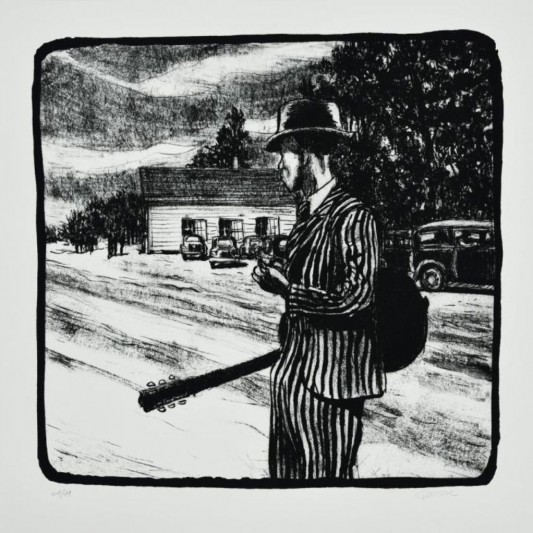 Sérigraphie Robert Johnson 2 - principal