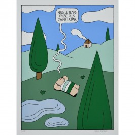 Sérigraphie Apaiser