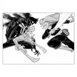 Sérigraphie Silence Cauquemare