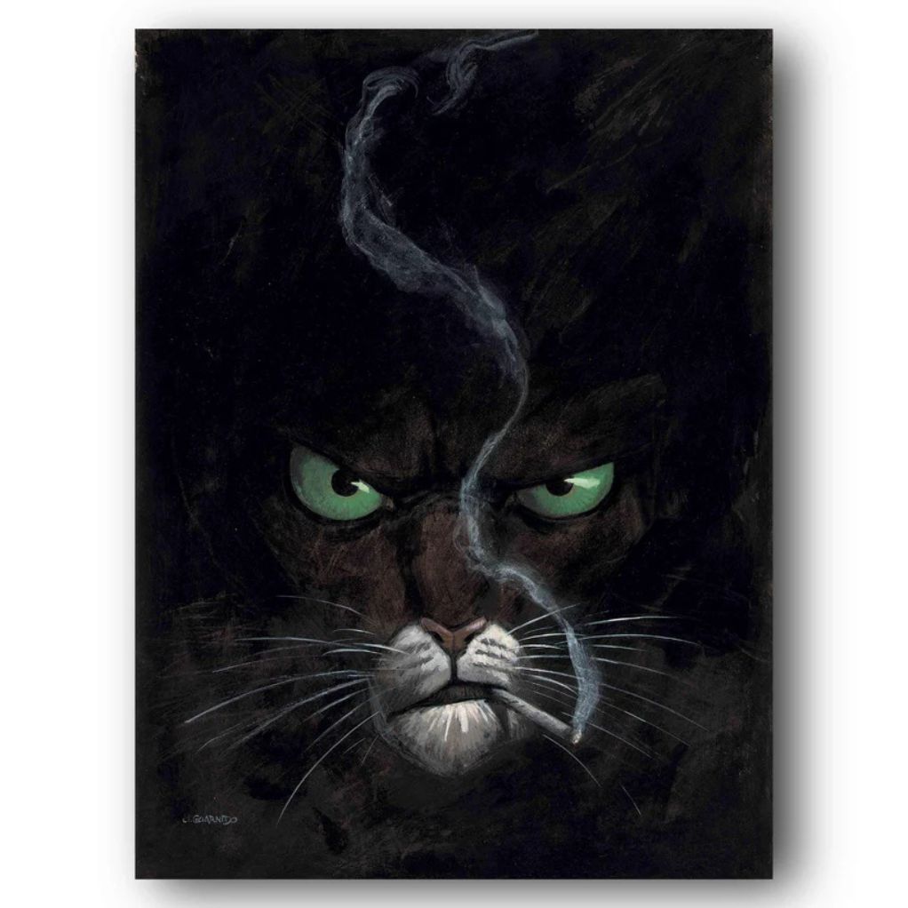 Tableau Blacksad 1 - Blacksad fume - principal