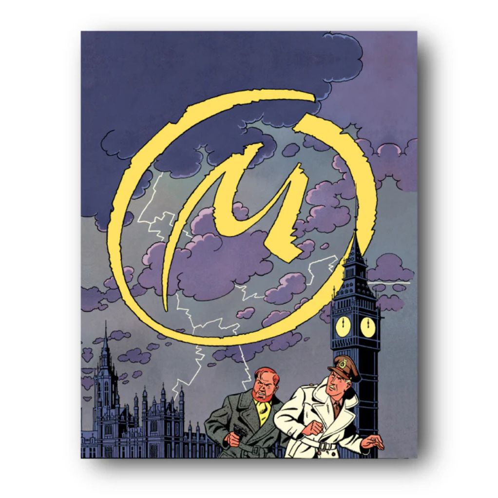 Tableau Blake et Mortimer 7 - Couverture M 55x70 cm - principal