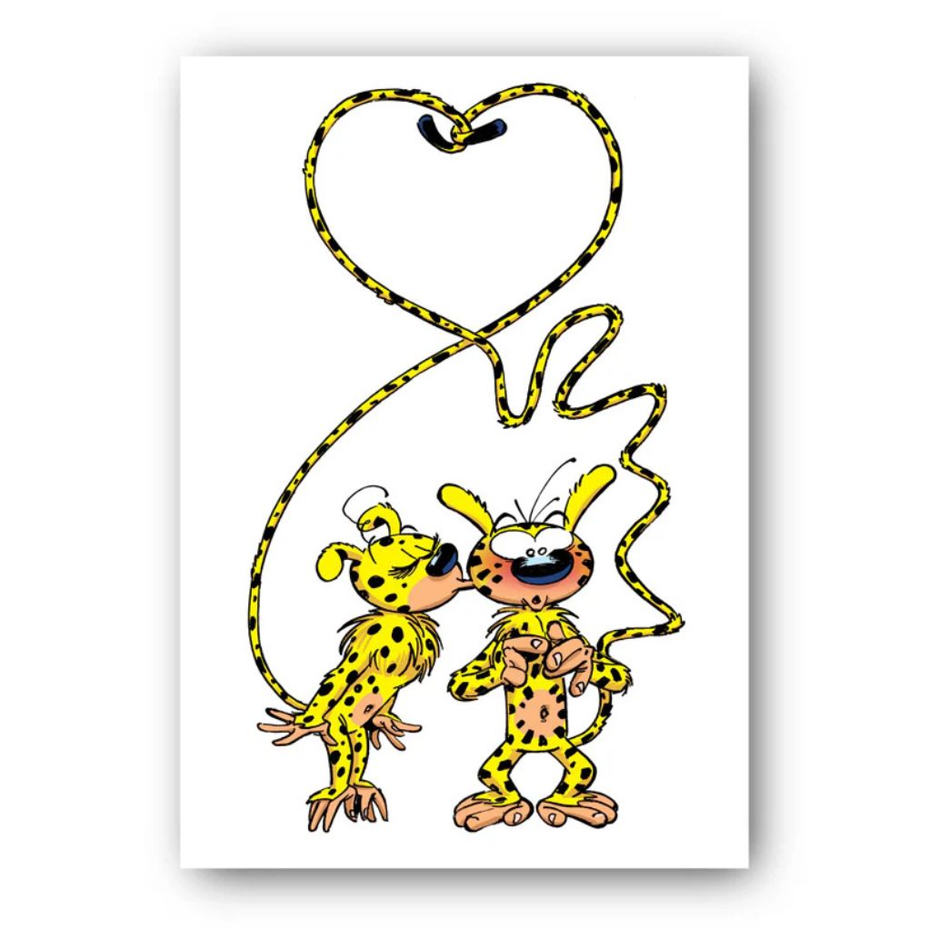 Tableau Le Marsupilami 5 L'Amour 50x70 cm - principal