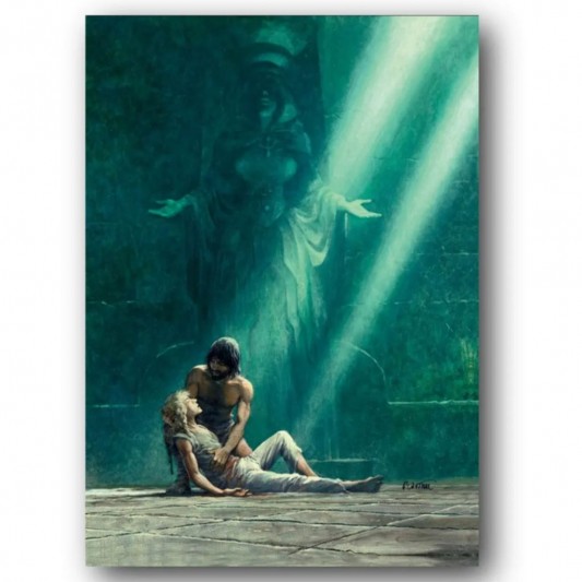 Tableau Thorgal - La cité du dieu perdu 50x70 cm - principal