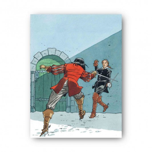 Tableau Les 7 vies de l'épervier 4 - Duel épée - principal