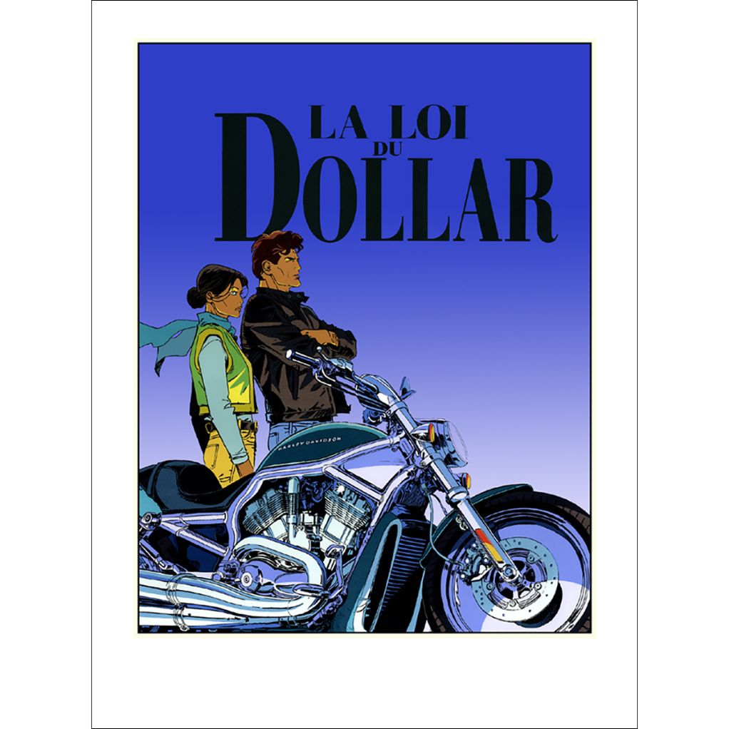 Sérigraphie La loi du dollar - Version avec titre - principal