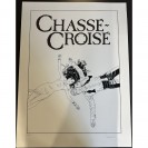 Sérigraphie Largo Winch - Chassé Croisé - Version N&B - principal