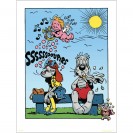 Sérigraphie Gai-Luron - L'Amour - principal