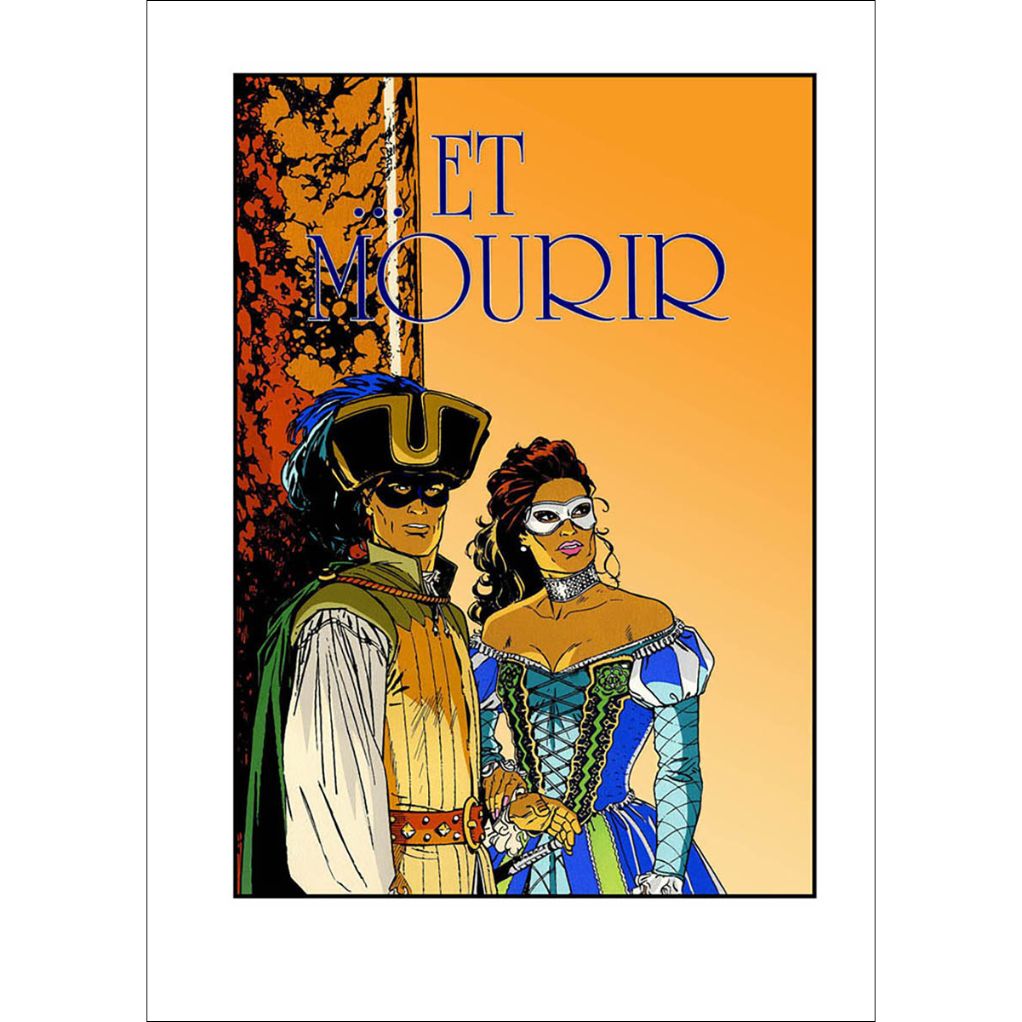 Sérigraphie Largo Winch - … Et Mourir - Variante avec titre - principal