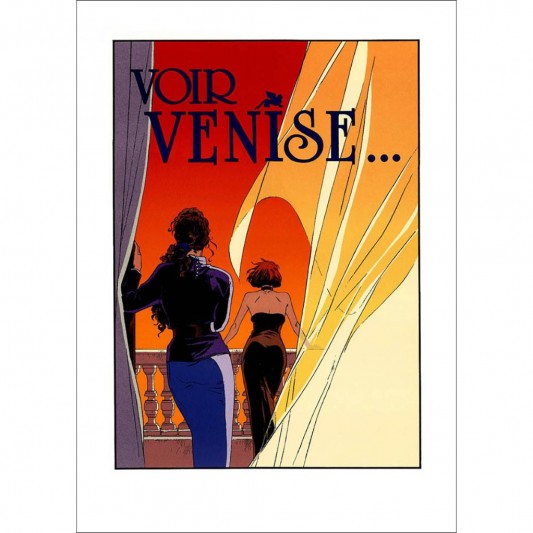 Sérigraphie Largo Winch - Voir Venise … - principal