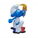 Figurine Schtroumpf porteur de la flamme Olympique - principal