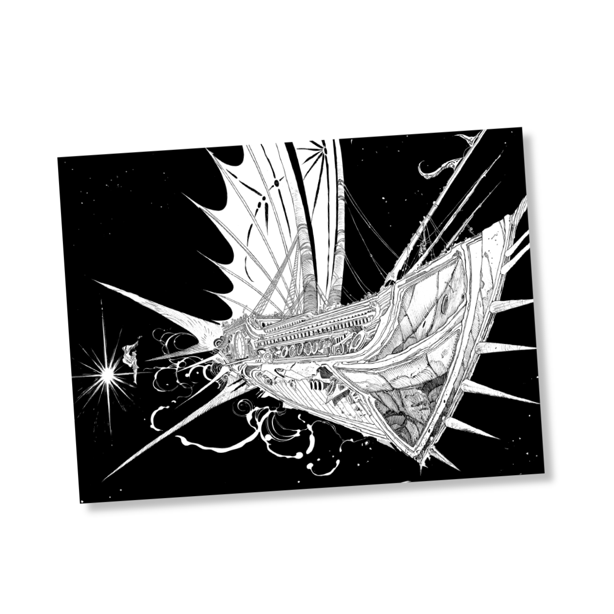 Sérigraphie promotionnelle Supergirl - Exclusivité 9e Store - principal