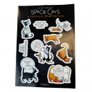 Planche de stickers Space Cats - principal