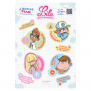Planche de stickers Lila et l'usine à sales gosses - principal