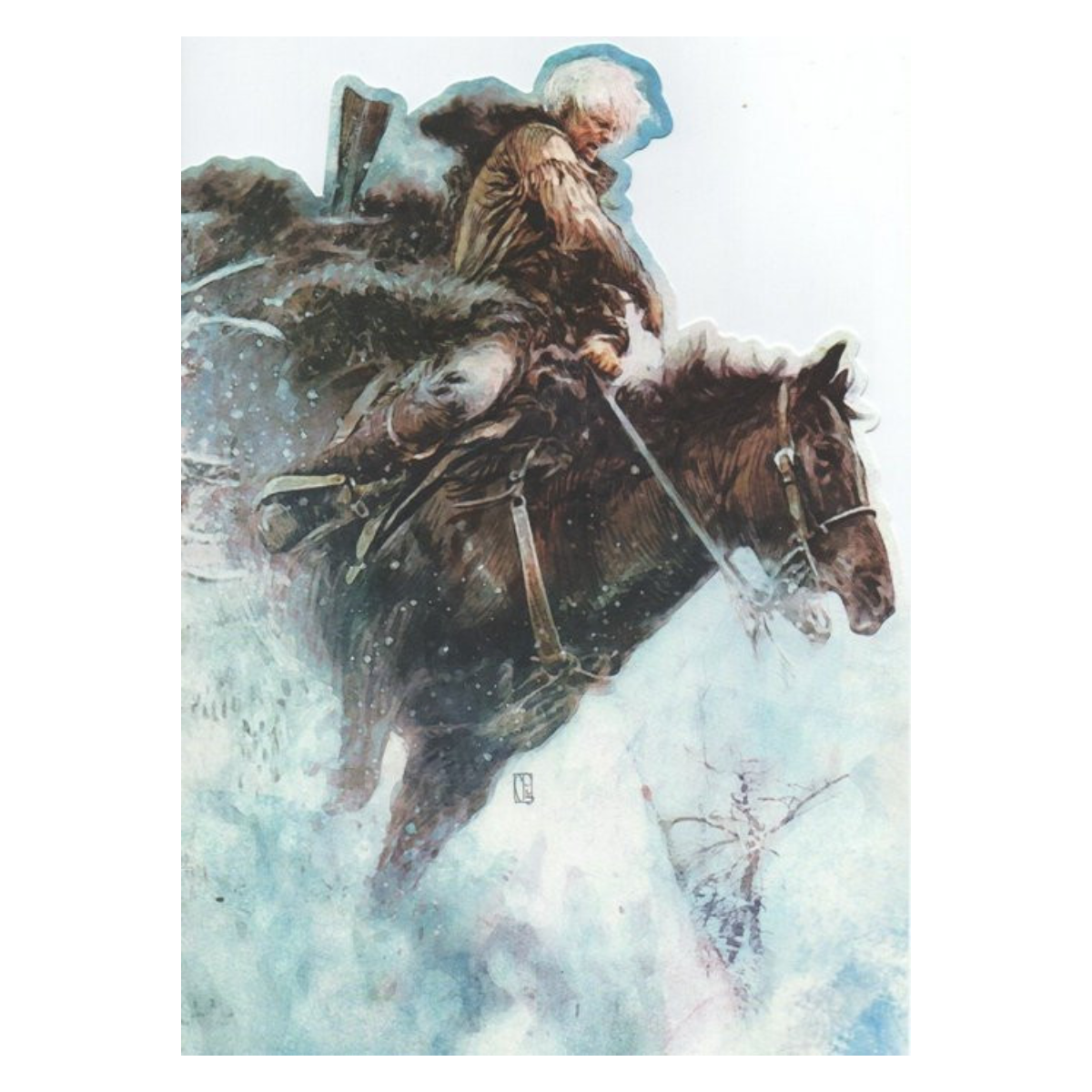 Ex-libris Les Nouvelles Aventures de Bruce J. Hawker - principal