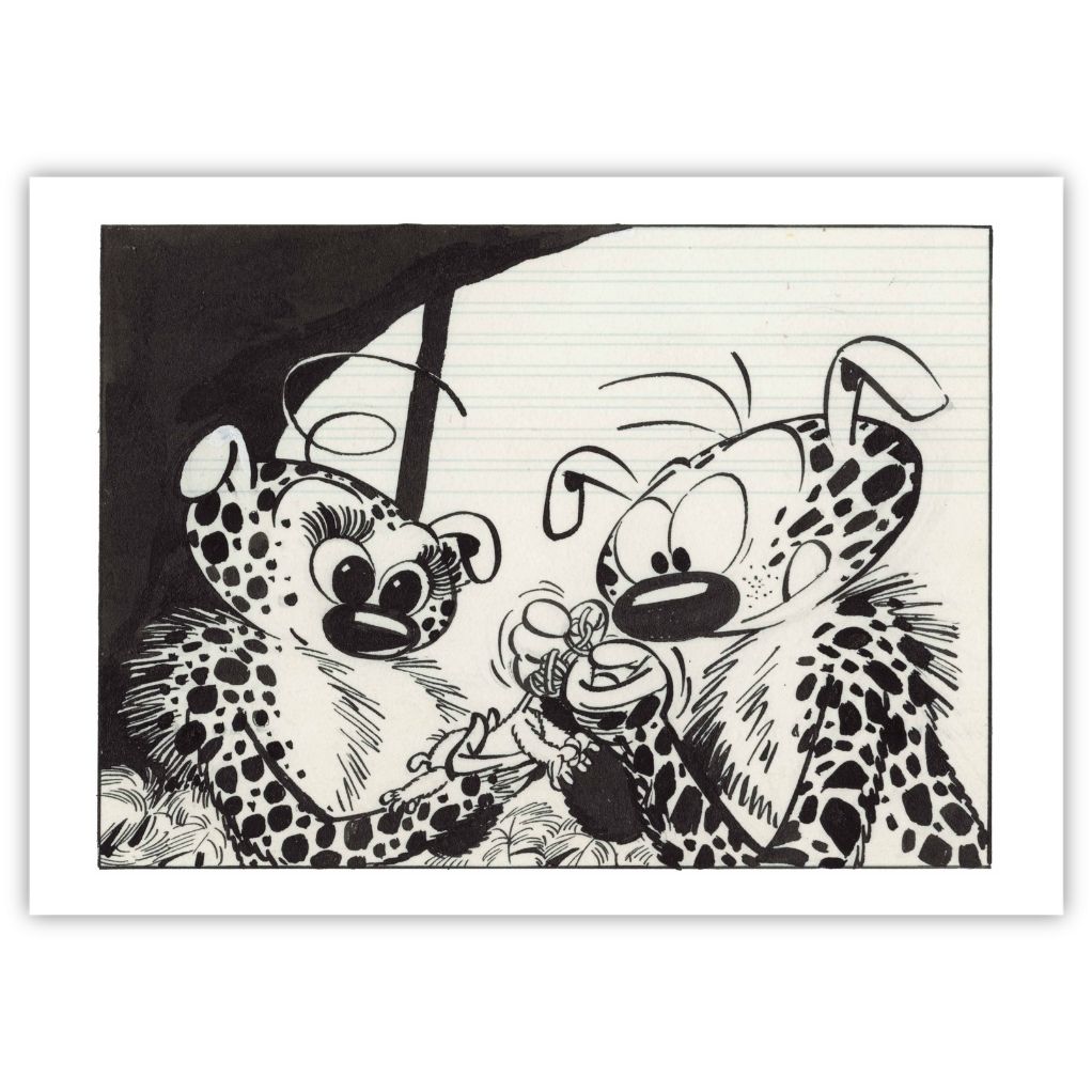 Digigraphie Marsupilami - principal